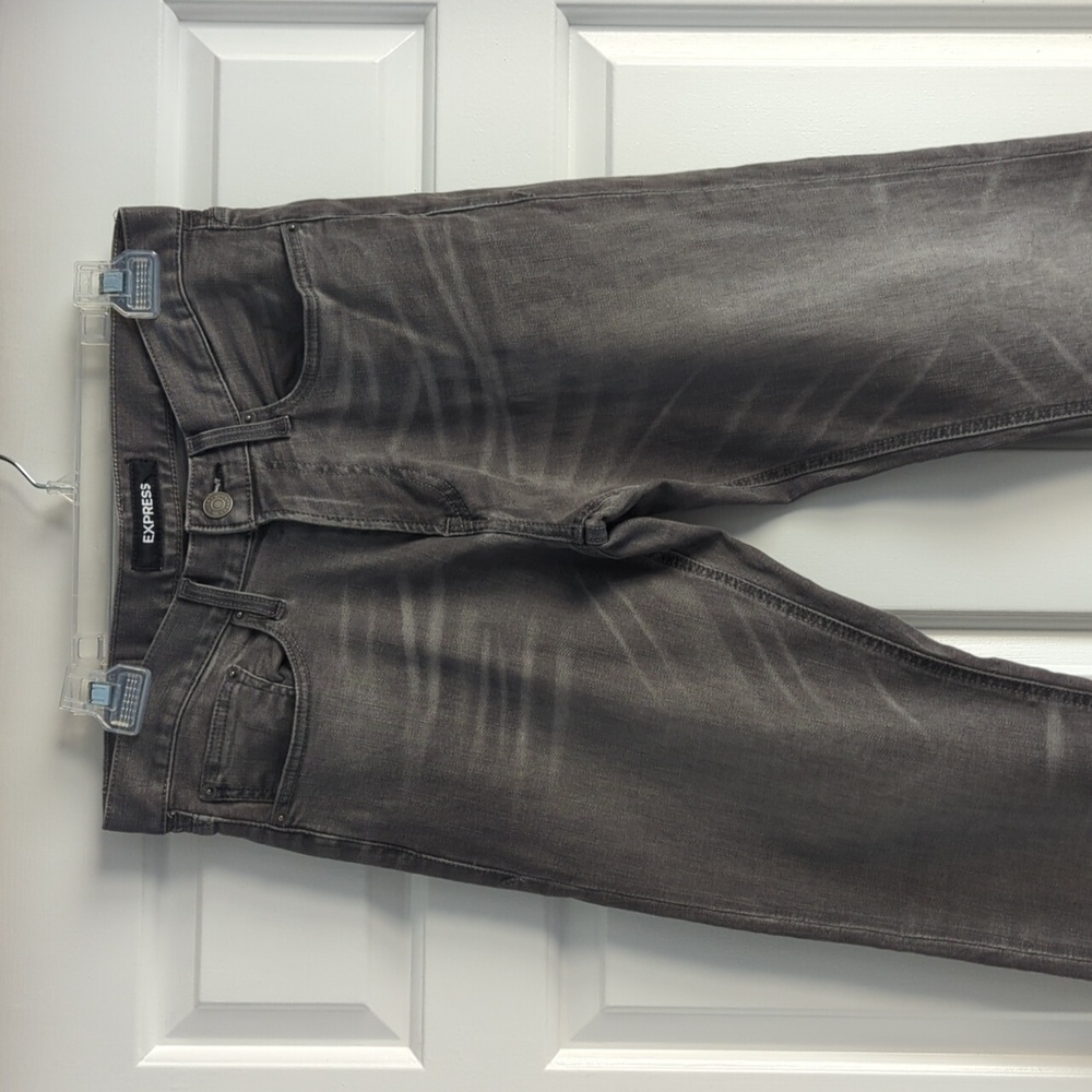 Express slim straight denim - Picture 3 of 9